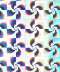 Holographic Paper - Pulsing Squares