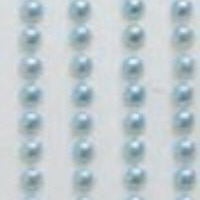 Self Adhesive Pearls - Baby Blue