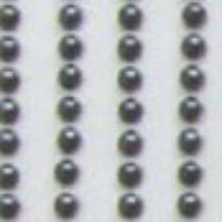 Self Adhesive Pearls - Charcoal