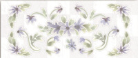 Sharon Ann Collection - Blue Garden - Floral Sprays