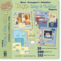 HOTP Busy Scrappers Solution - Boys: Baby & Toddler
