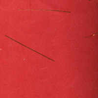 Mulberry Paper - Red with Gold Thread