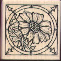Inca Stained Glass Daisy