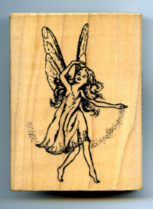 Personal Impressions Rubber Stamp - Fairy