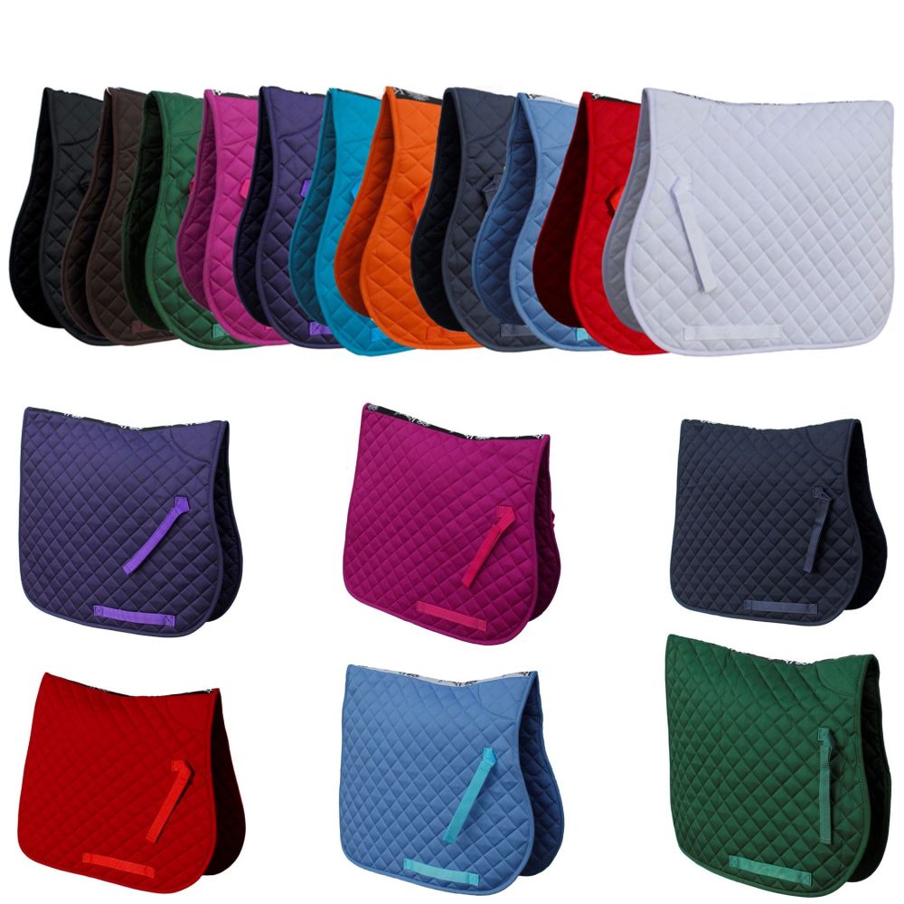Rhinegold Quilted Saddle Cloths 