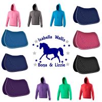 Children's Embroidered Saddle Cloth & Printed Hoodie