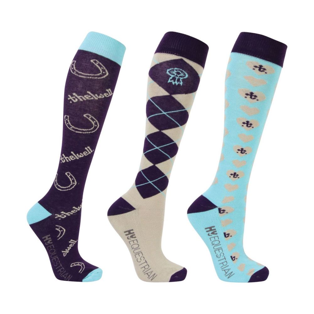 Thelwell Collection Country Socks (Pack of 3)