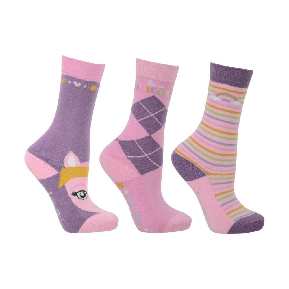 HyFASHION Little Unicorn Socks (Pack of 3)