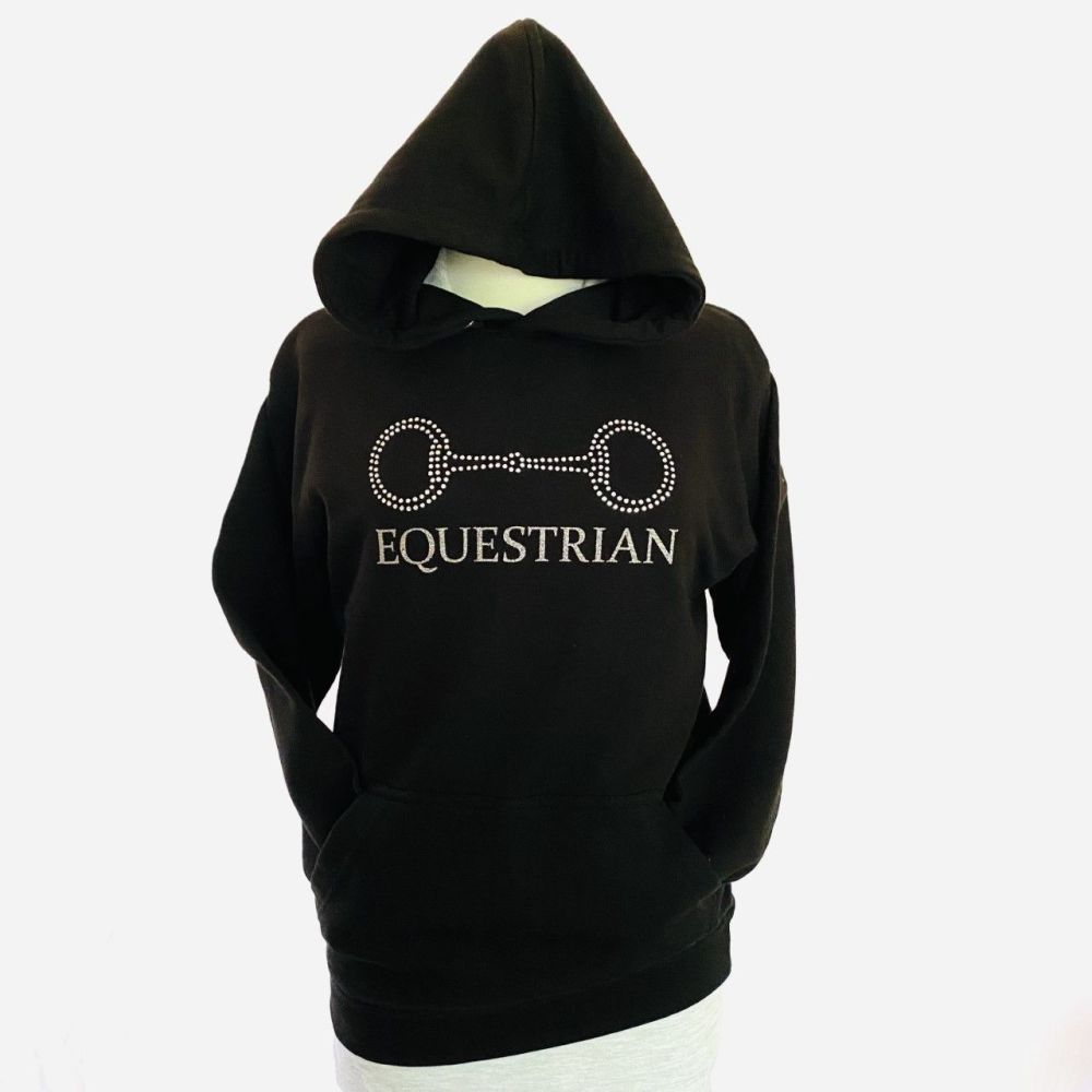 Crystal Snaffle Equestrian Hoodie