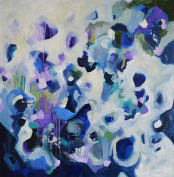 Feeling The Blues - Original Abstract Expressionist Painting on Canvas