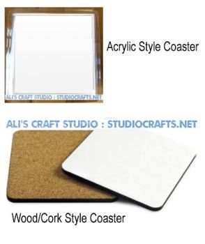 Blank Coaster Styles