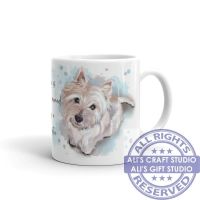 1319 - Printed Ceramic Mug - Westie Dog