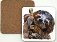 1320 - Sloth Coasters (95mm square)