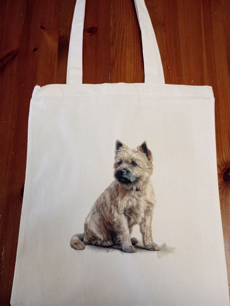 Ref: 1379-306 : Cairn Terrier Tote Bag