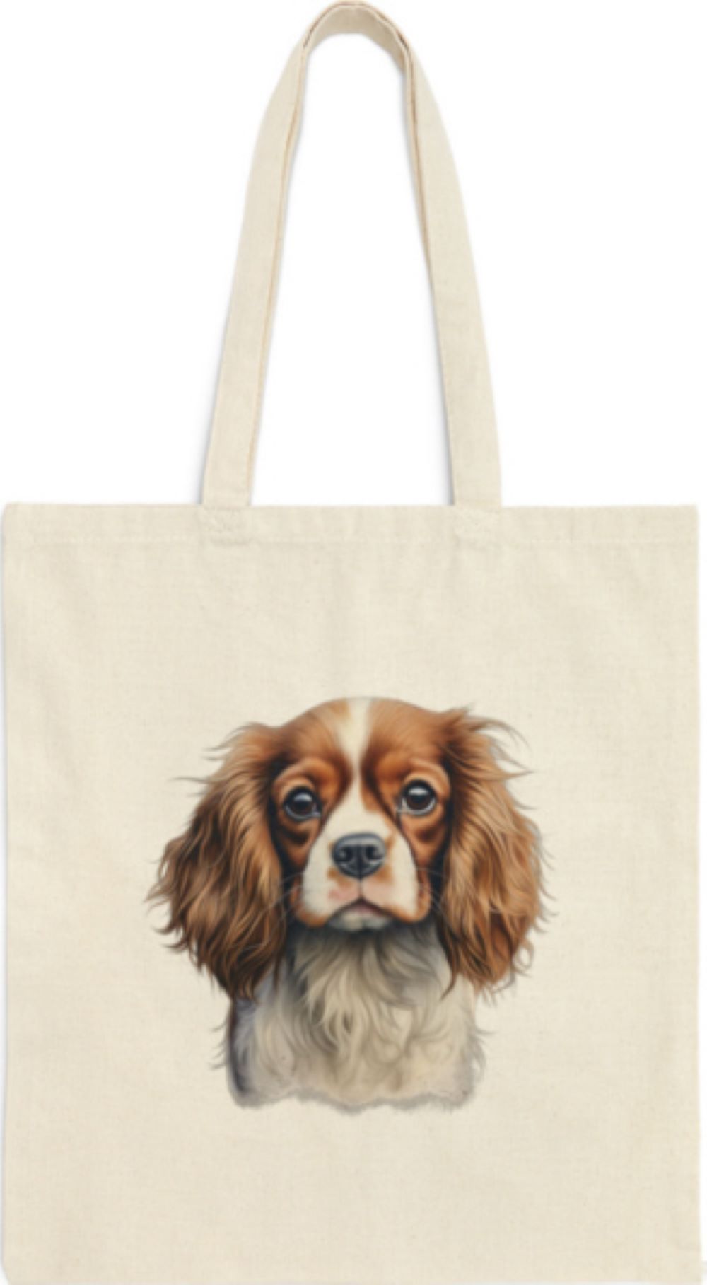 English Toy Spaniel - King Charles Spaniel Art Canvas Print Weekender Tote  Bag by Sandra Sij - Pixels