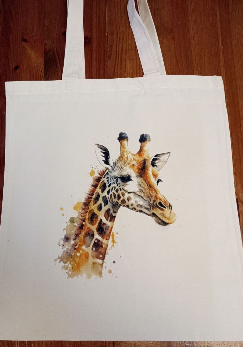 Ref: 1379-6 : Giraffe Tote Bag