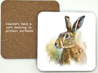 1314-319 Hare Coasters (95mm square)