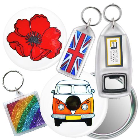 Keyrings, Magnets & More
