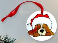 1355-244 Christmas Puppy tree ornament