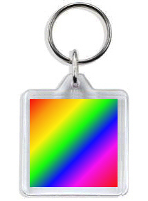 776 - Standard Rainbow Keyring