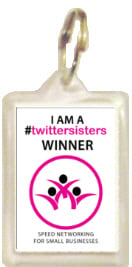 1029K - twittersisters Winners Keyring