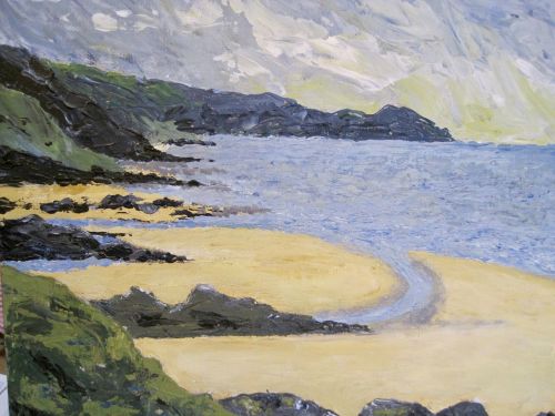 RA McEvoy, Margie seascape