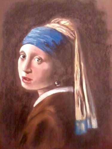 RA Chambers, Steve Girl with pearl earring