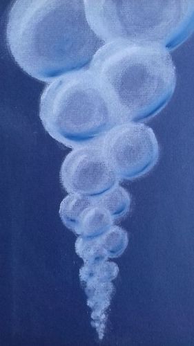 RA Chambers, Steve Bubbles Ascending pastels