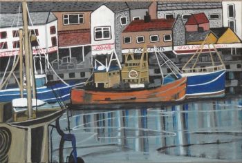 RA Taylor, Veronica Fishing boats at harbour