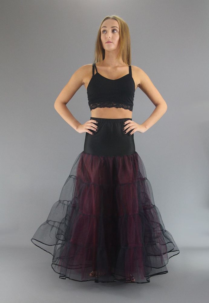 Full Length Black Petticoat
