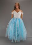 Frozen Princess Raggy Fairy Net Skirt