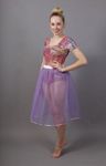 Plain Lilac Net Petticoat