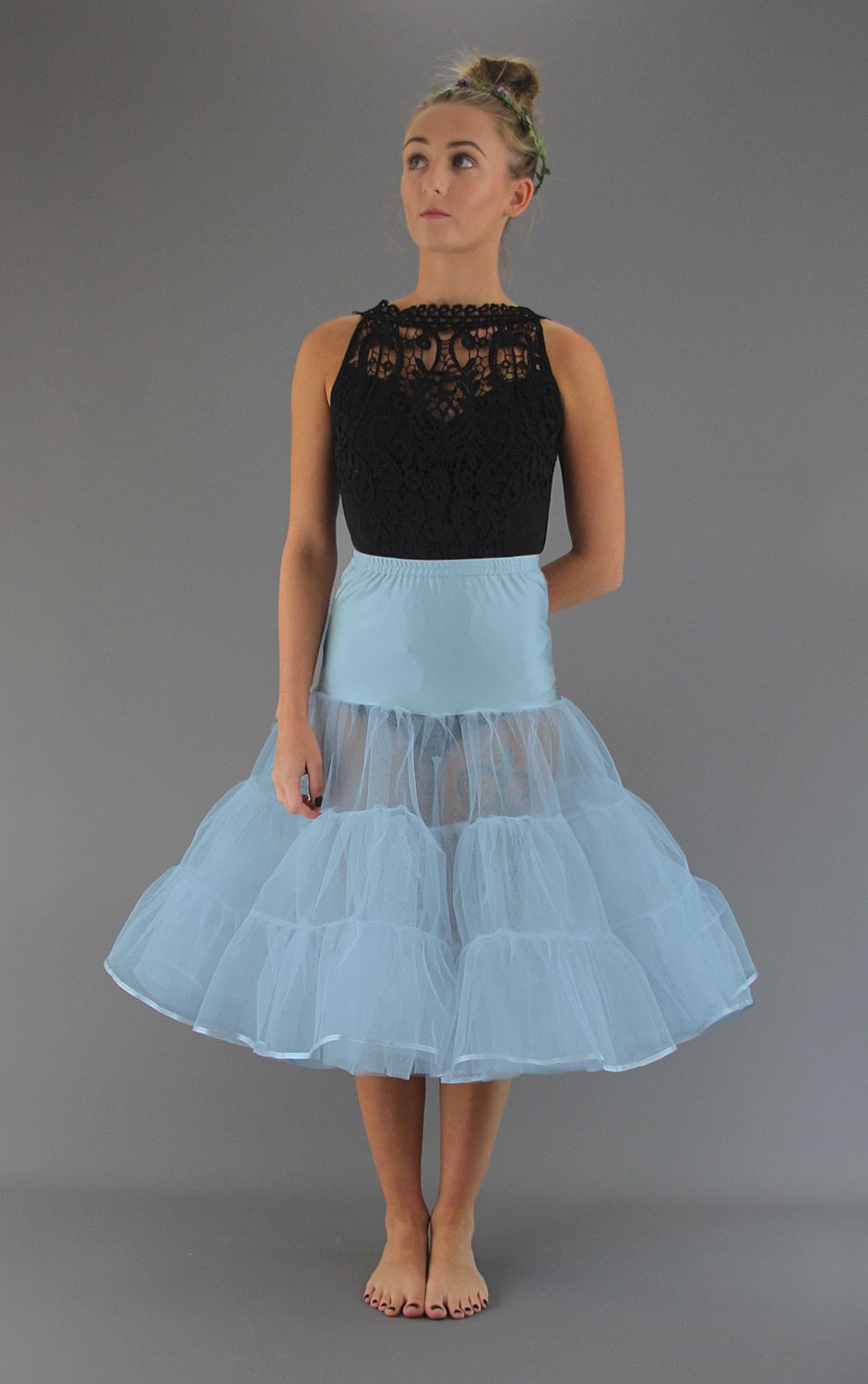Pale Powder Blue Petticoat | Dream Petticoats