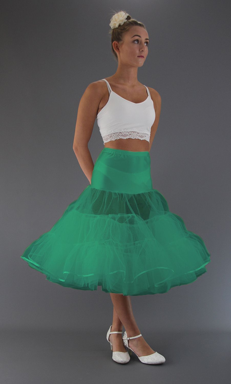Jade Green Petticoat