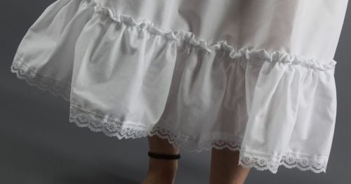 Petticoat-With-White-Lace-Trim