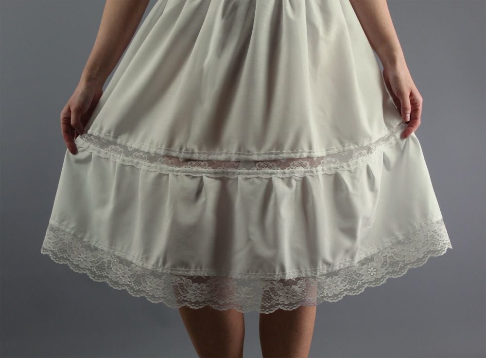 Petticoat-In-Ivory-With-Lace