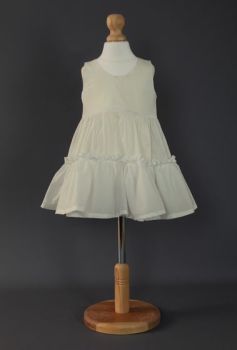 Baby Cotton Petticoat - Plain Ivory