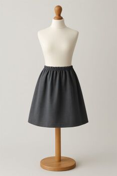 Children's Grey School Skirt Made to Measure
