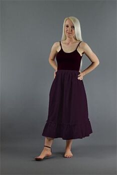 Lightweight Cotton Lawn Petticoat - Plain Deep Purple