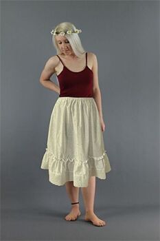 Broderie Anglaise Petticoat - Ivory