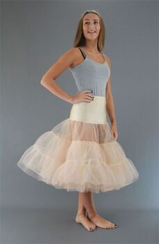 50s Net Petticoat - Plain Edged