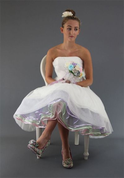<!-- 0032 -->Multi Coloured Bridal Petticoats