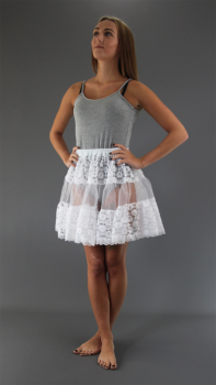 White Lace Petticoat