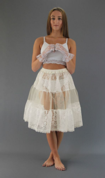 Ivory Lace Petticoat