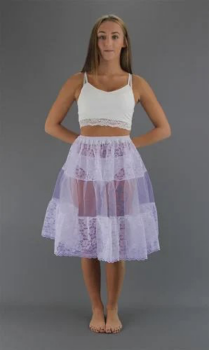 Lilac Lace Petticoat