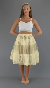 Lemon Lace Petticoat