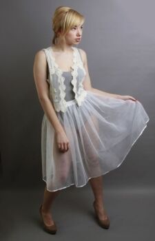 White Net Petticoat