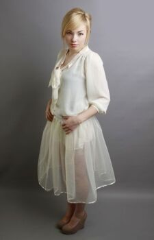 Ivory Net Petticoat