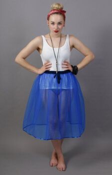 Royal Blue Net Petticoat