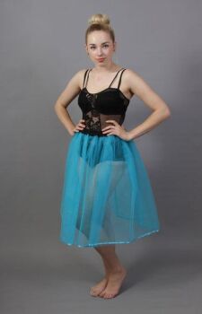 Turquoise Net Petticoat